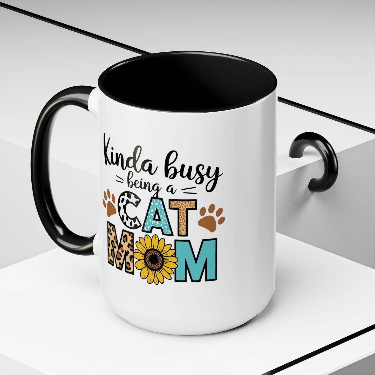 Animal Mug - Kinda Busy Being a Cat Mom