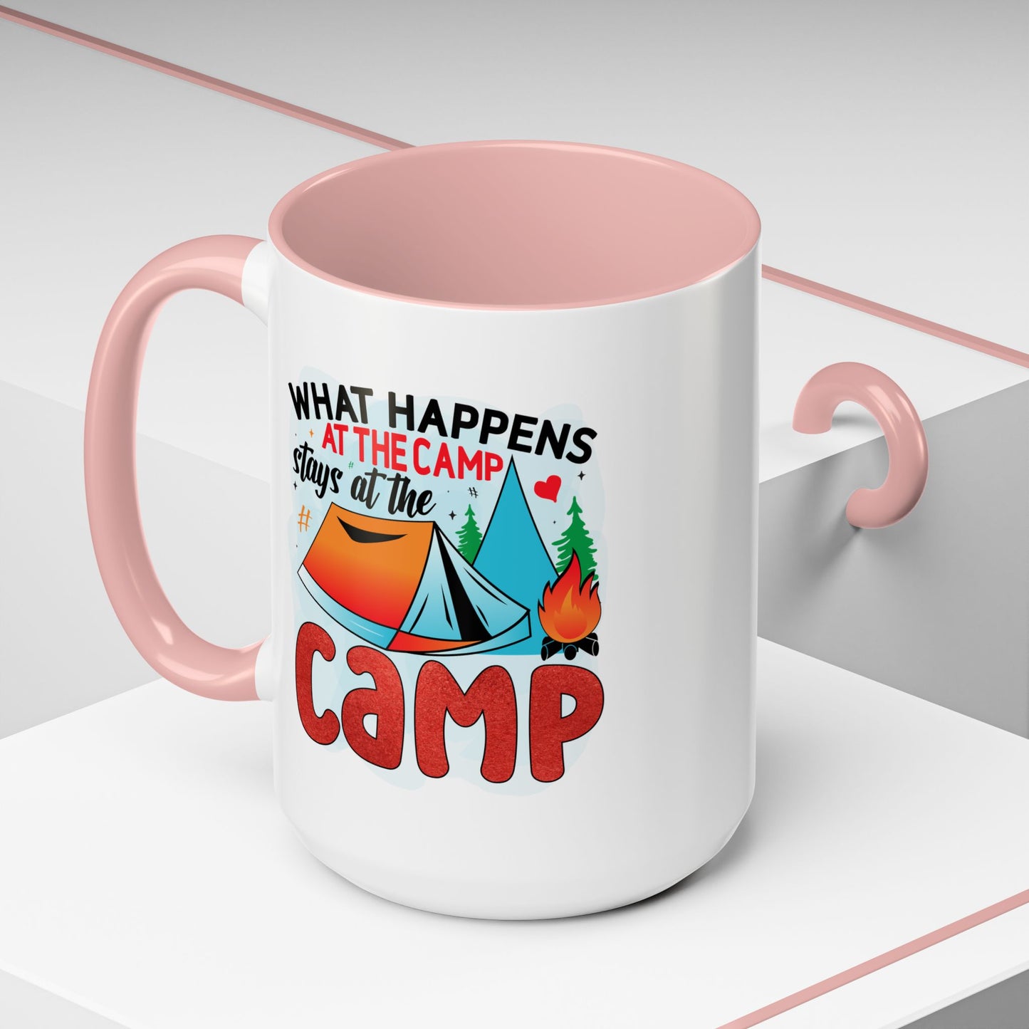 Adventure Mug - What Happens At The Camp