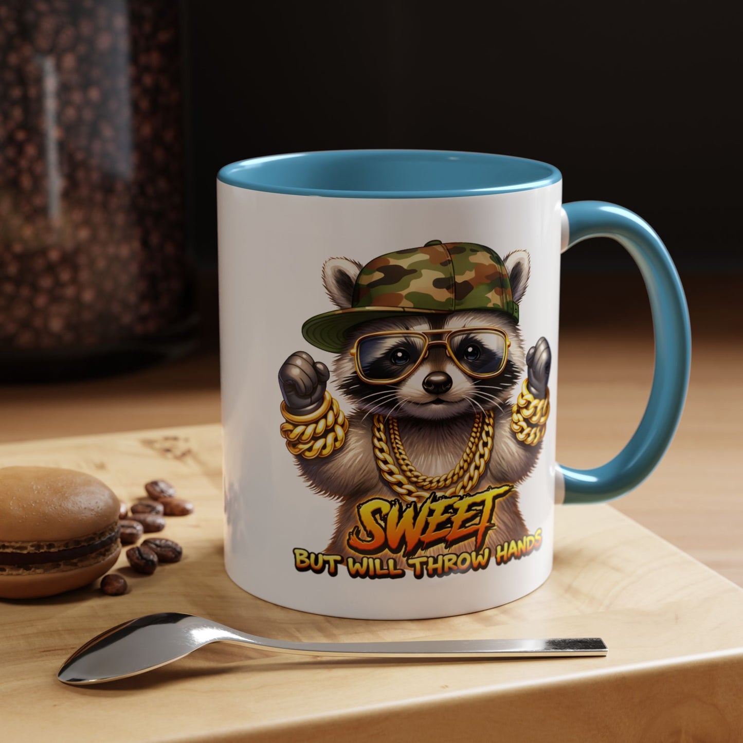 Humor Mug - Sweet But Will Throw Hands
