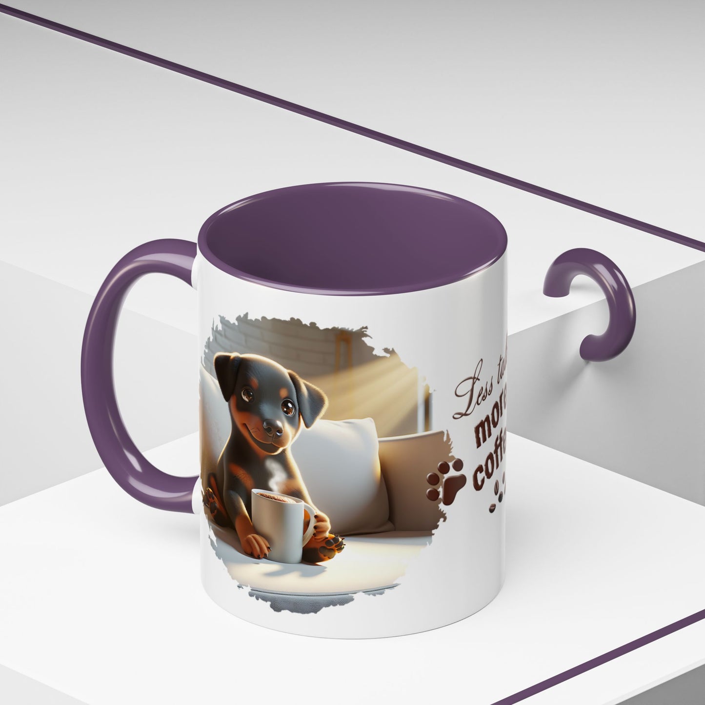 Animal Mug - Dog Coffee Wrap 16