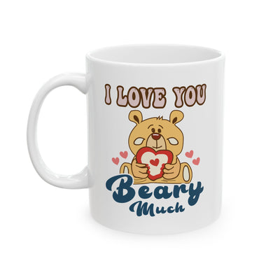 Valentine's Day Mug - I Love You Beary Much