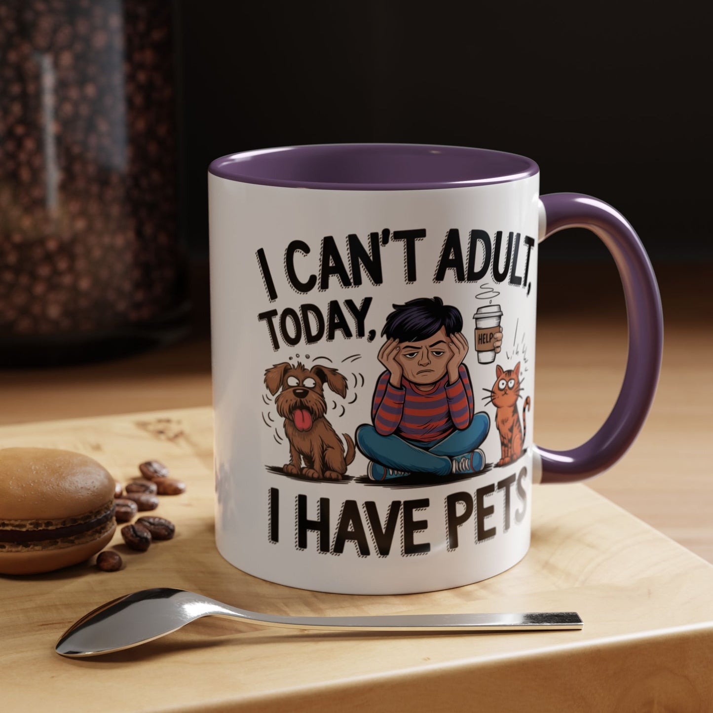 Animal Mug - I Can't Adult Today