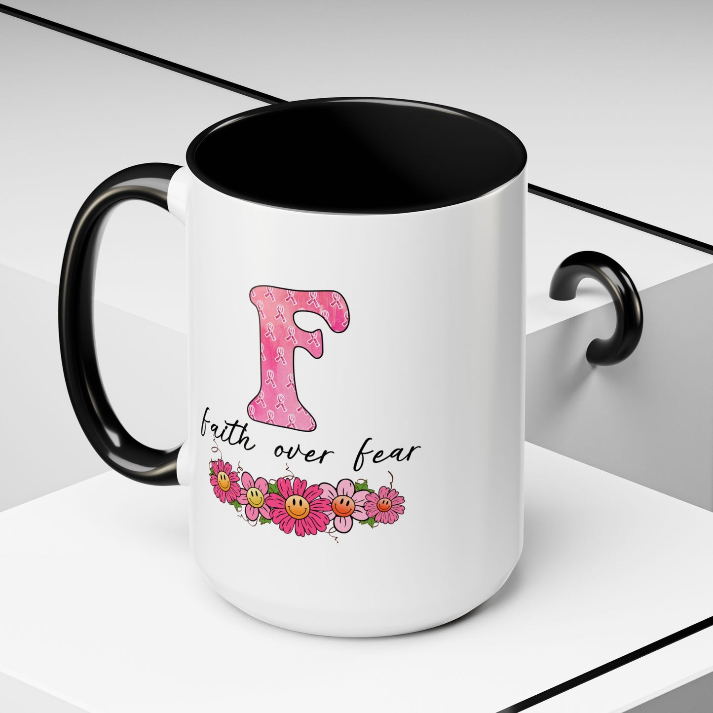 Religious Mug - Faith Over Fear