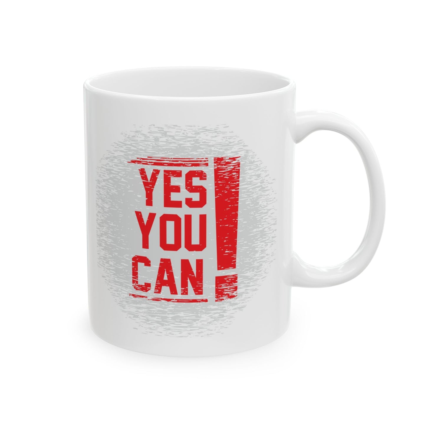 Motivation Mug - Yes You Can Exclamation