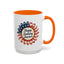 4th of July Mug - Happy Birthday America Sunflower