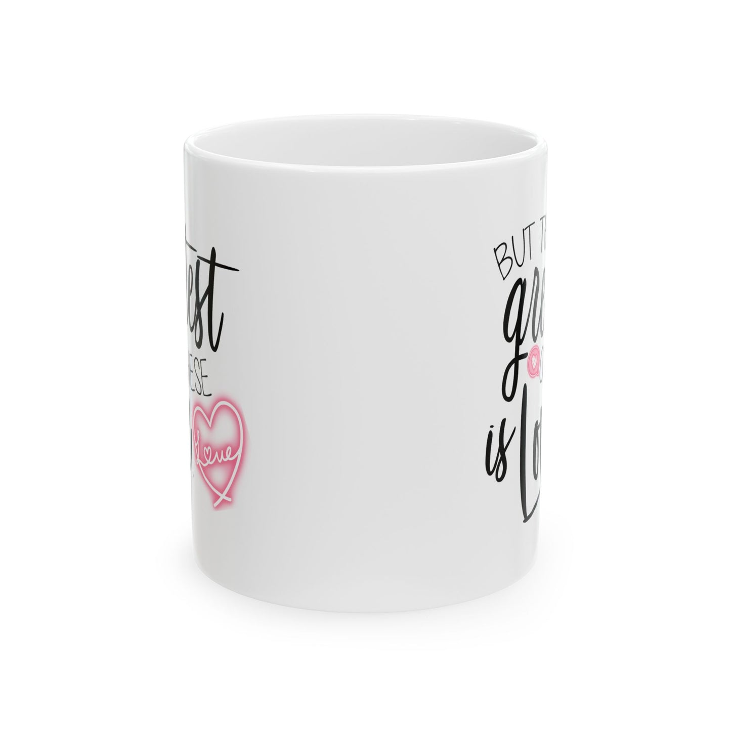 Anniversary Mug - But The Greatest Of These Is Love