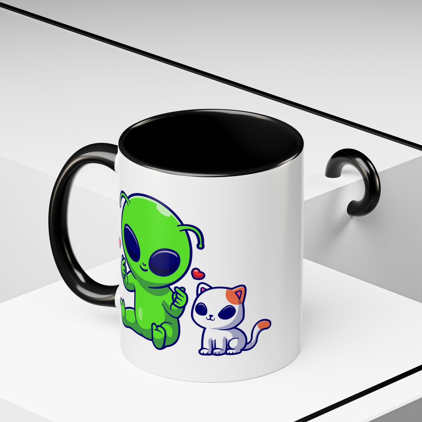 Alien Mug - Cute Alien Cat