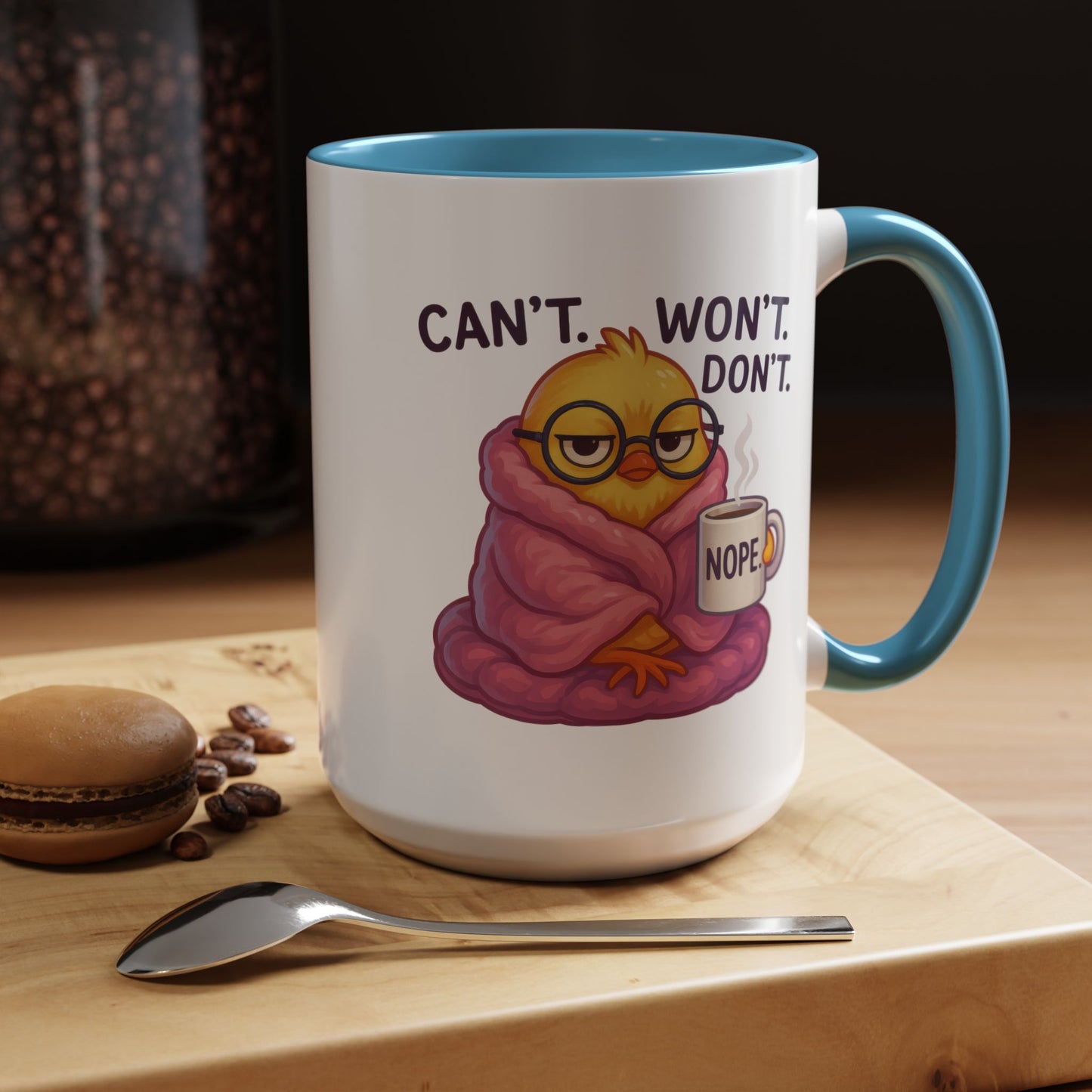 Office Mug - Can't Won't Don't