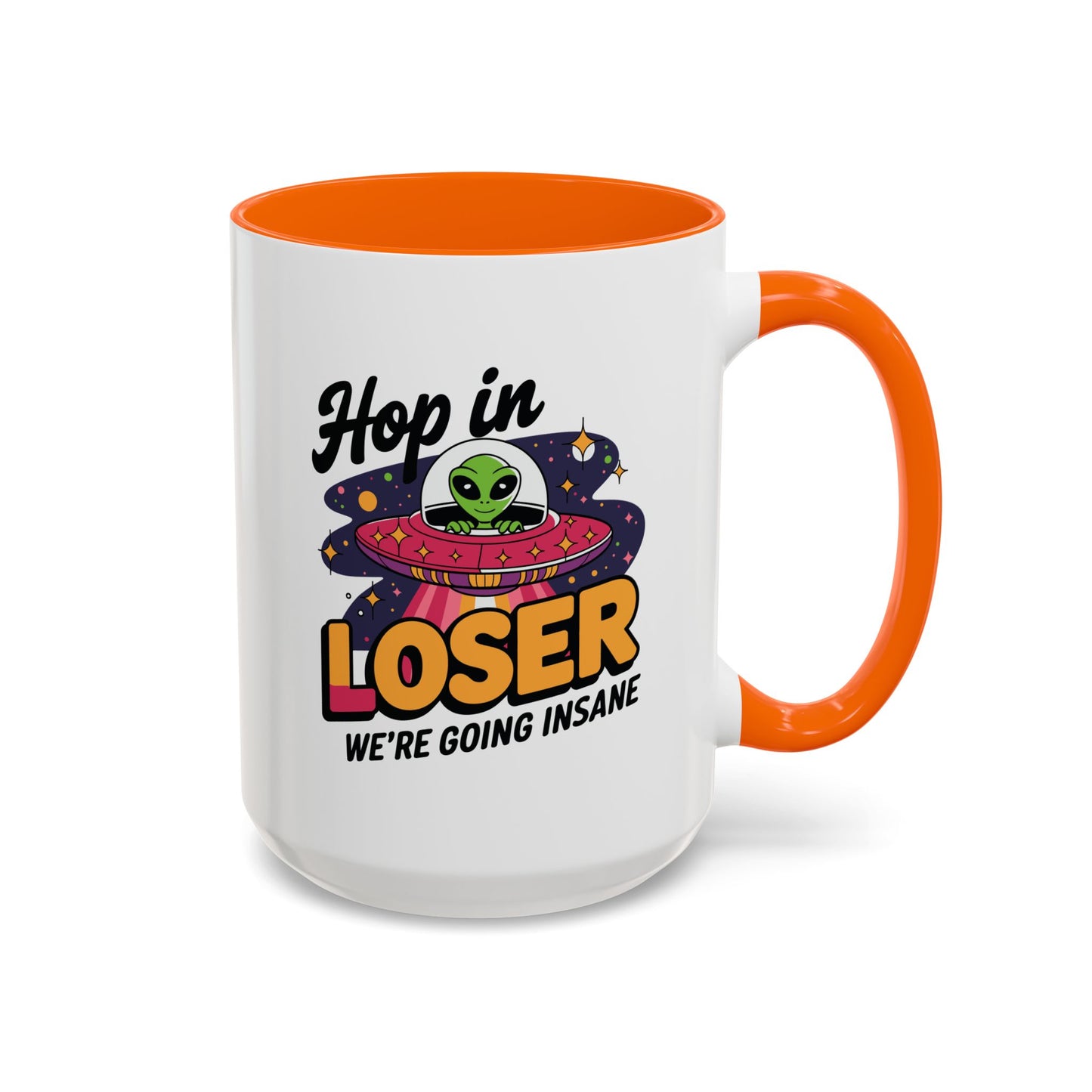 Alien Mug - Hop In Loser