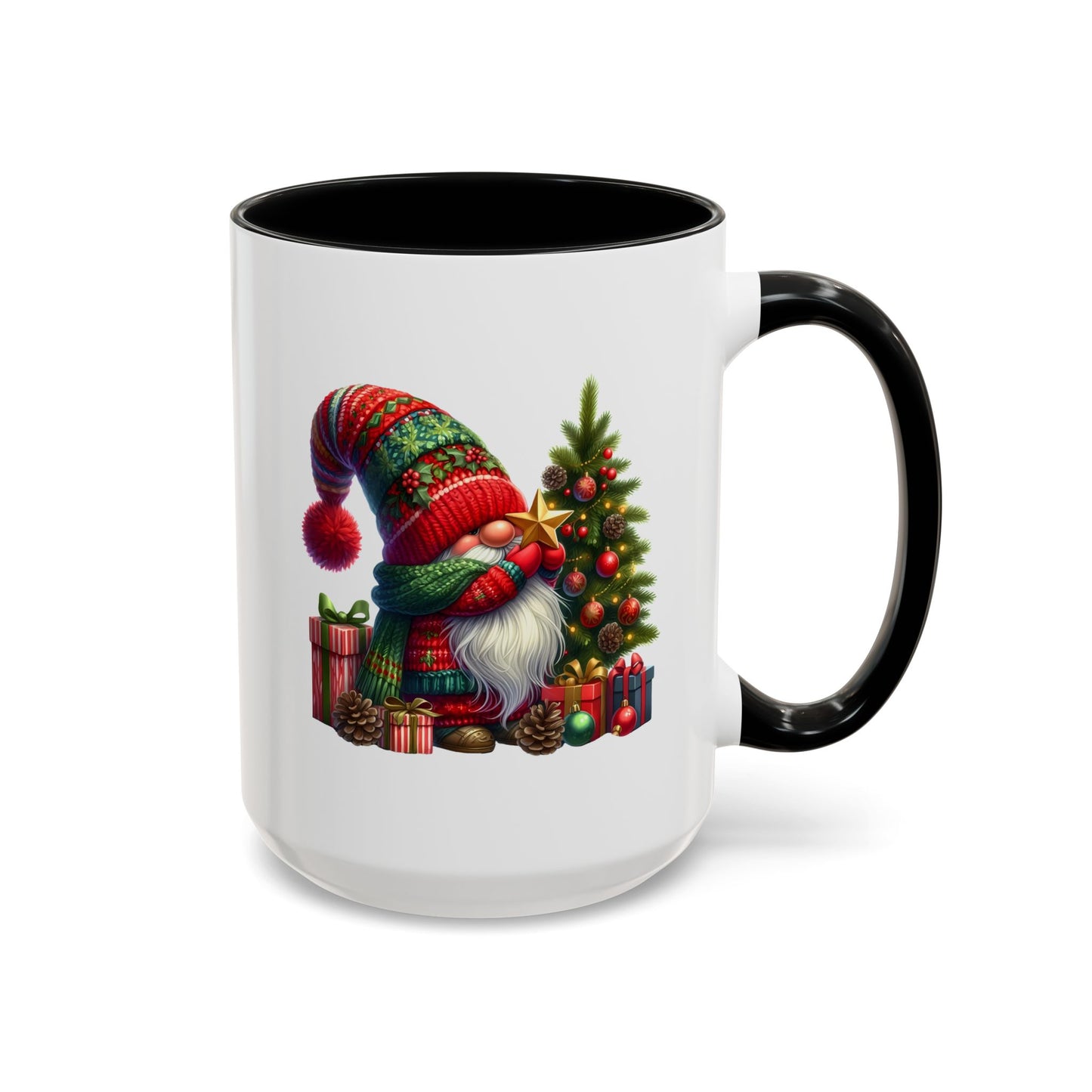 Christmas Mug - Gnome with Christmas Tree Star