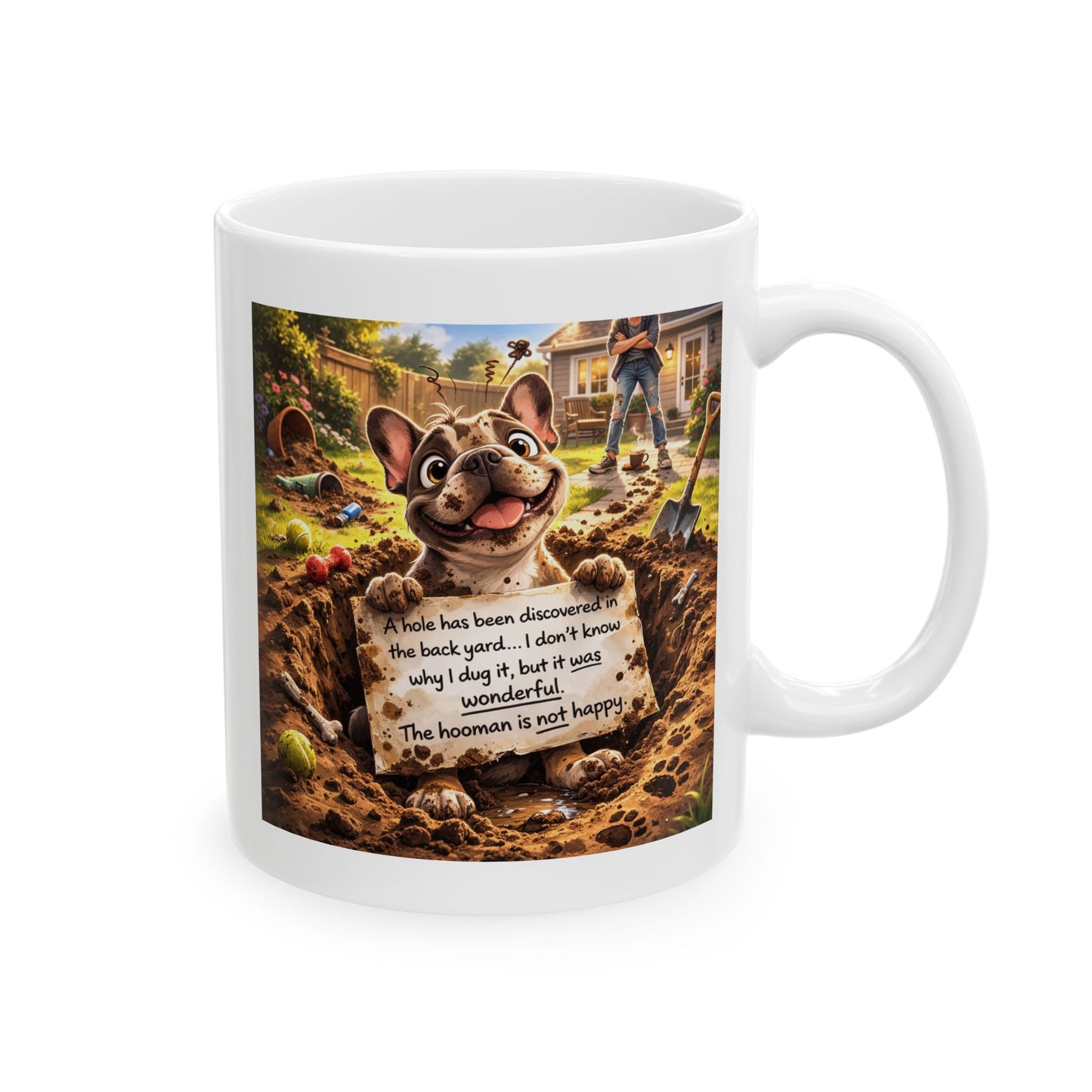 Animal Mug - A Hole Has Been Discovered