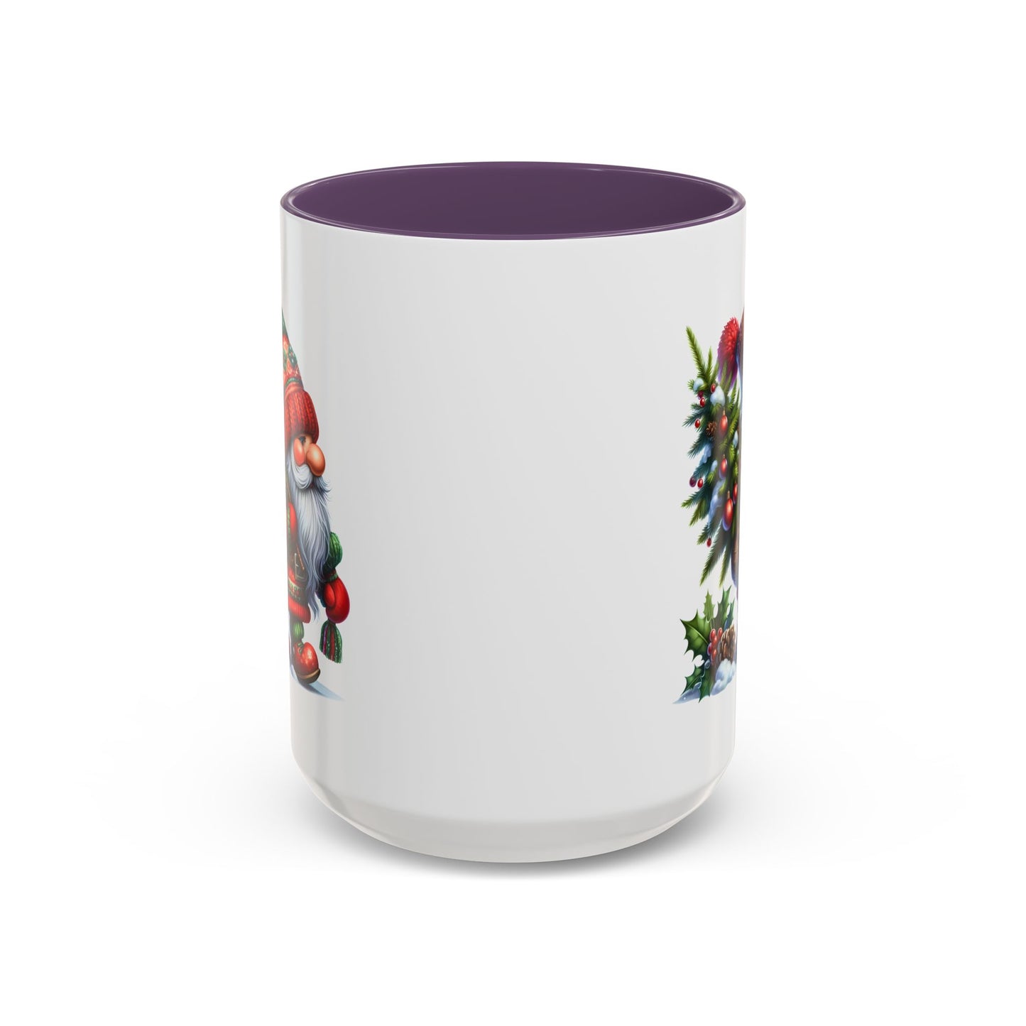 Christmas Mug - Gnome Christmas Tree and Pine Cone