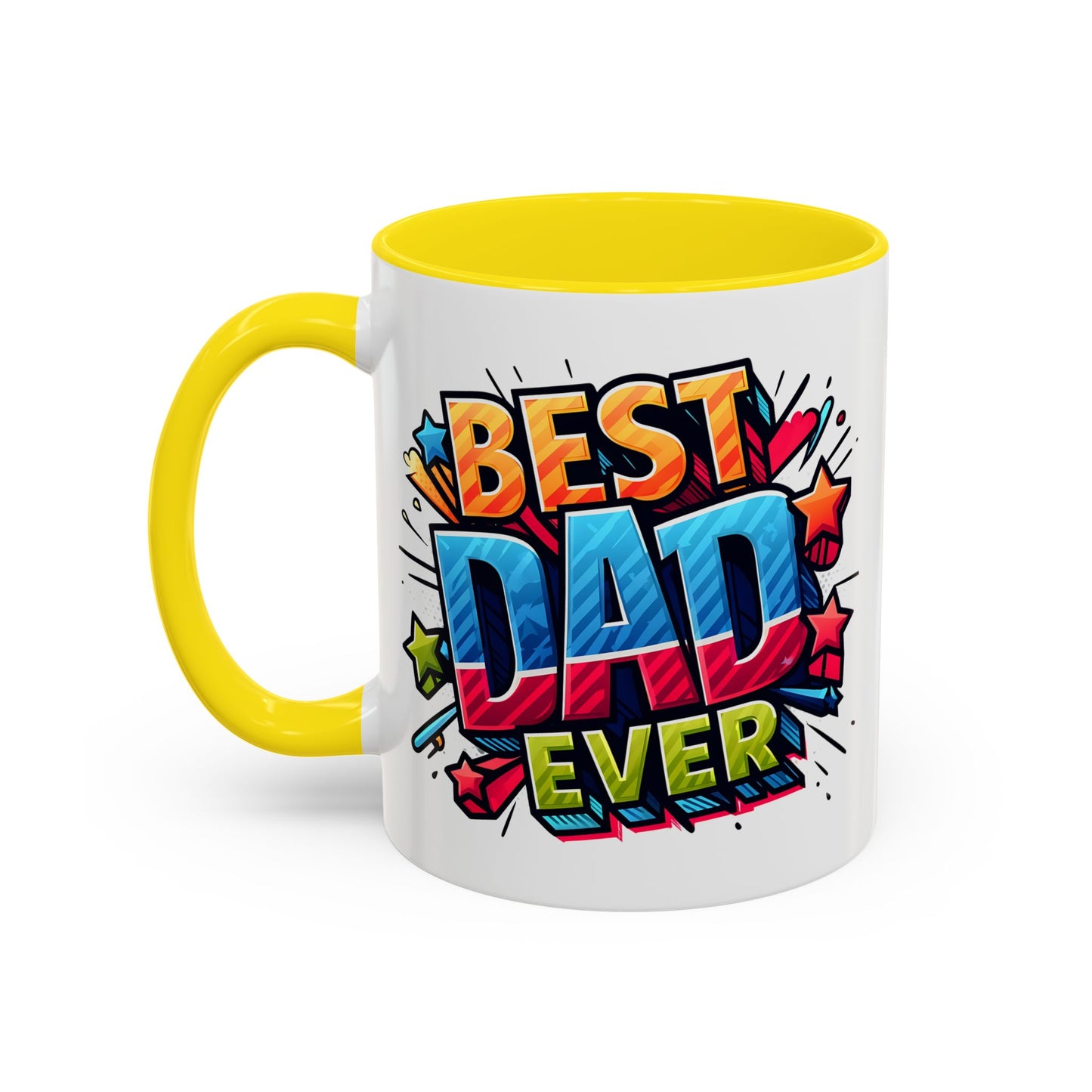 Father's Day Mug - Best Dad Ever Comic