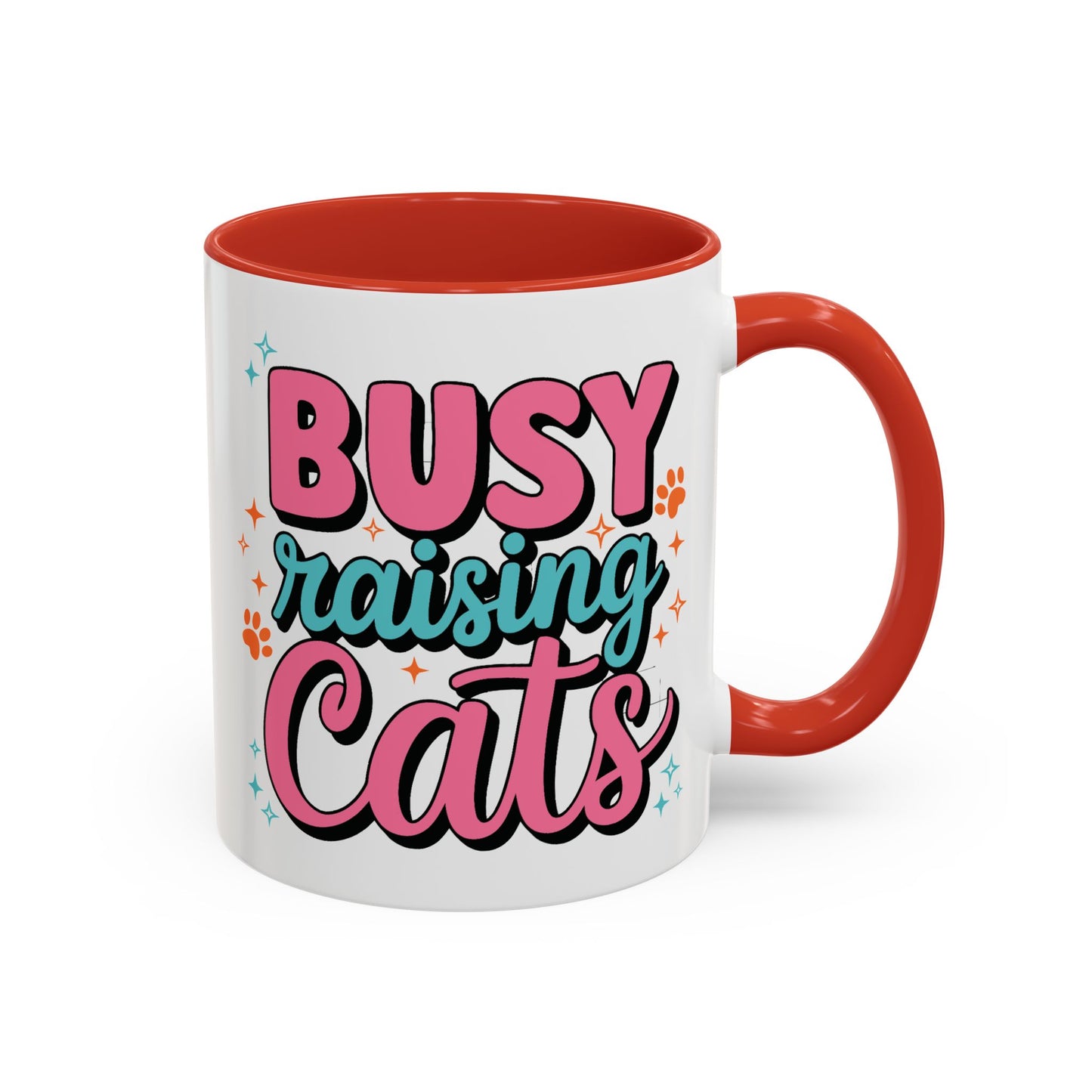 Animal Mug - Busy Raising Cats