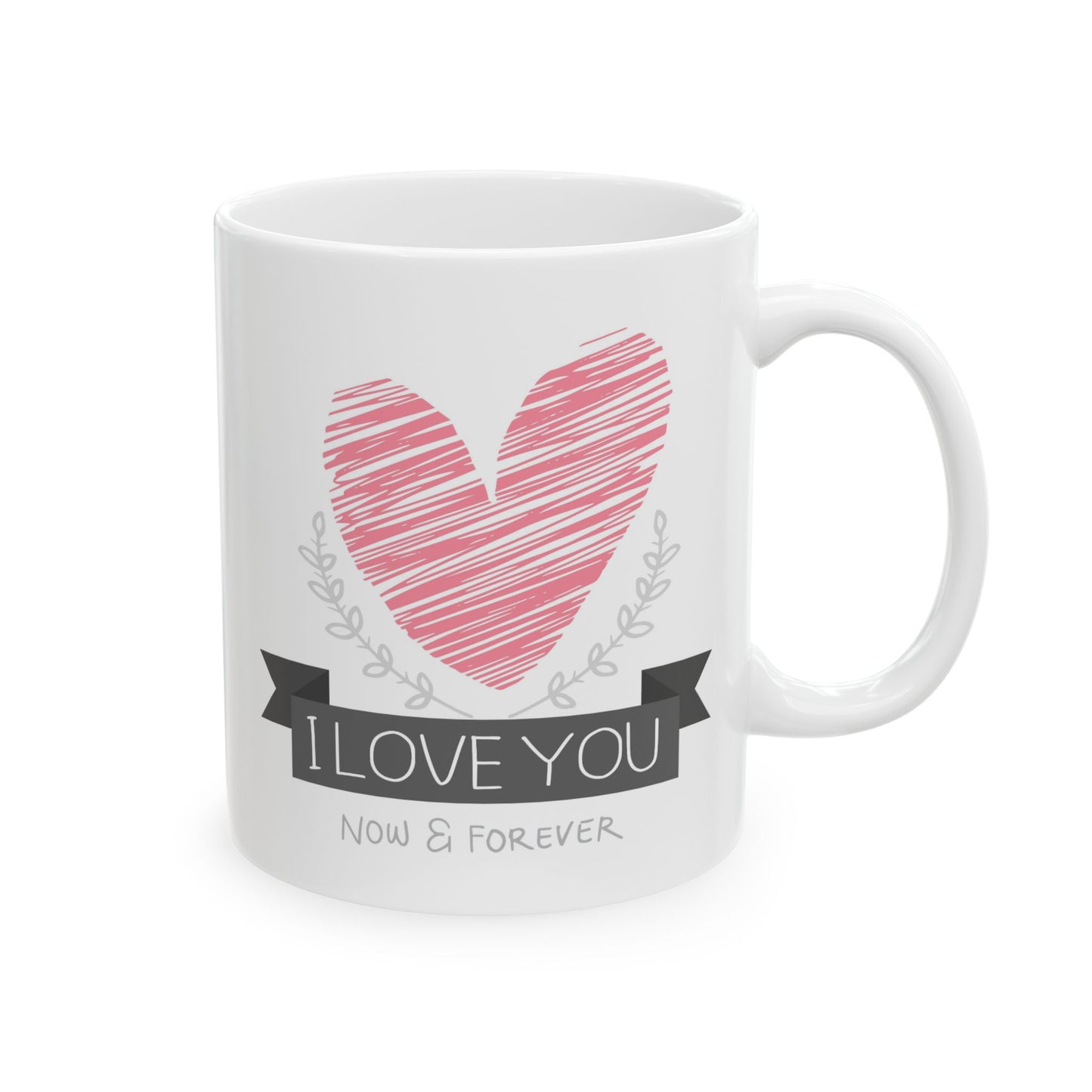 Anniversary Mug - I Love You Now & Forever!
