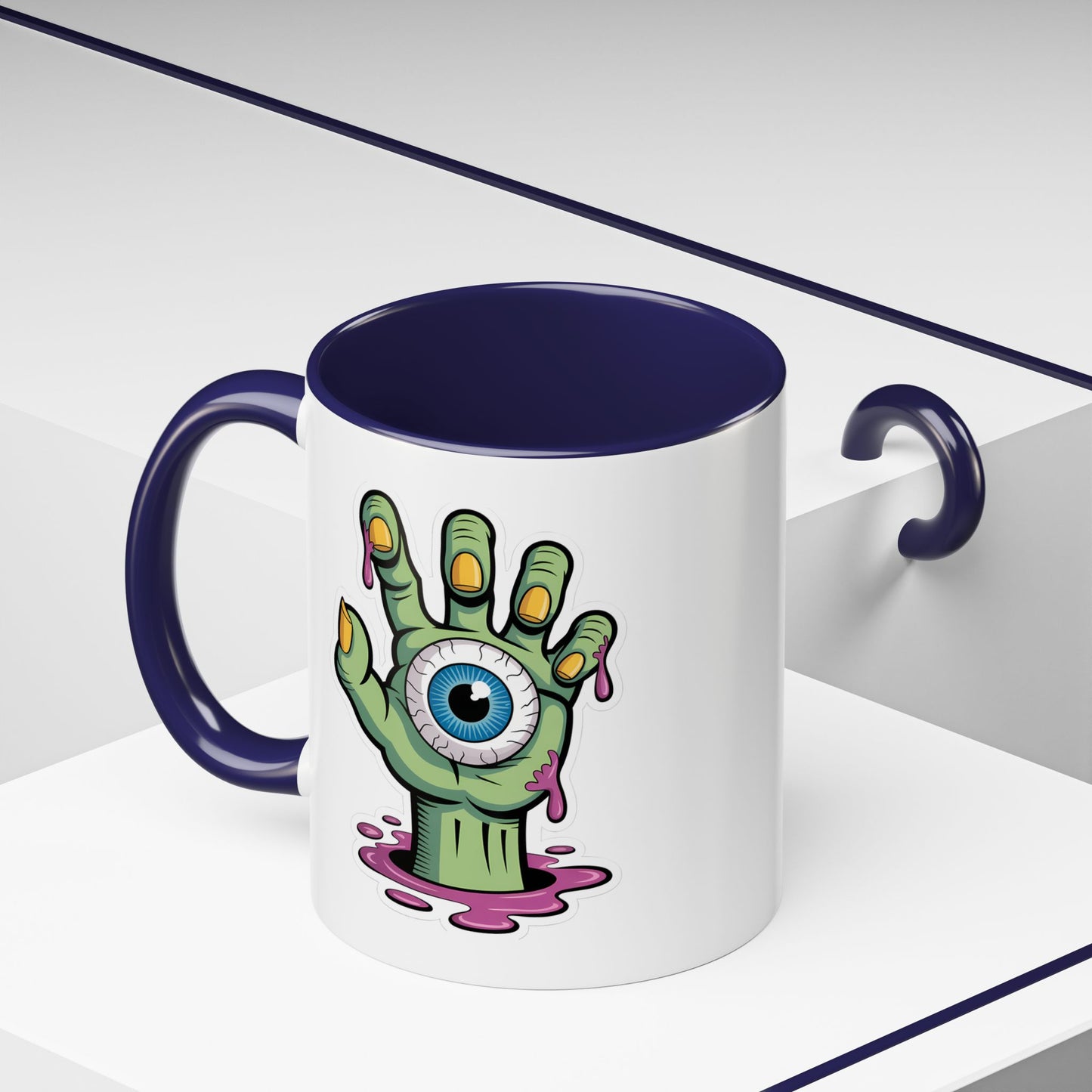 Halloween Mug - Eye Ball Hand
