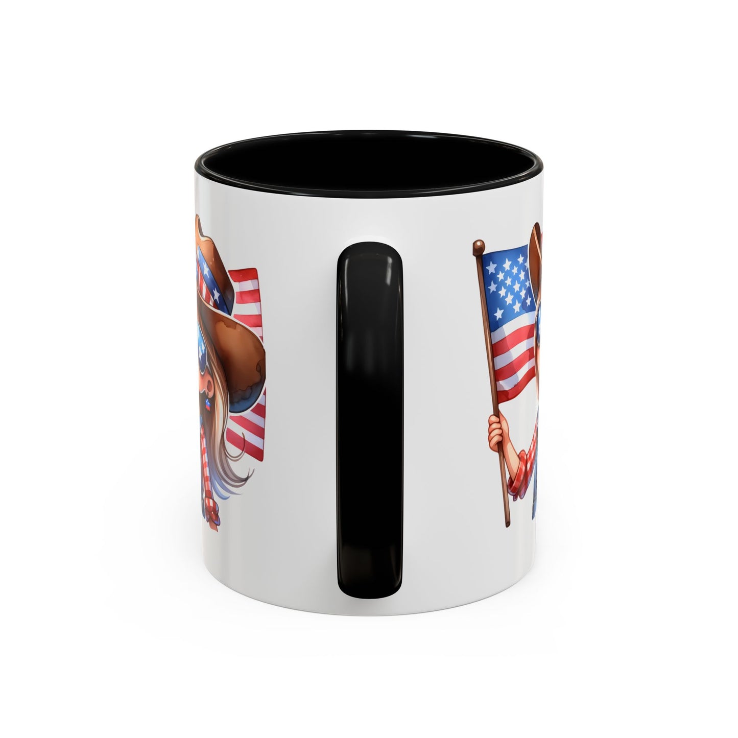 4th of July - Cowgirl Flag
