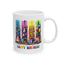 Birthday Mug - Happy Birthday Brushstrokes