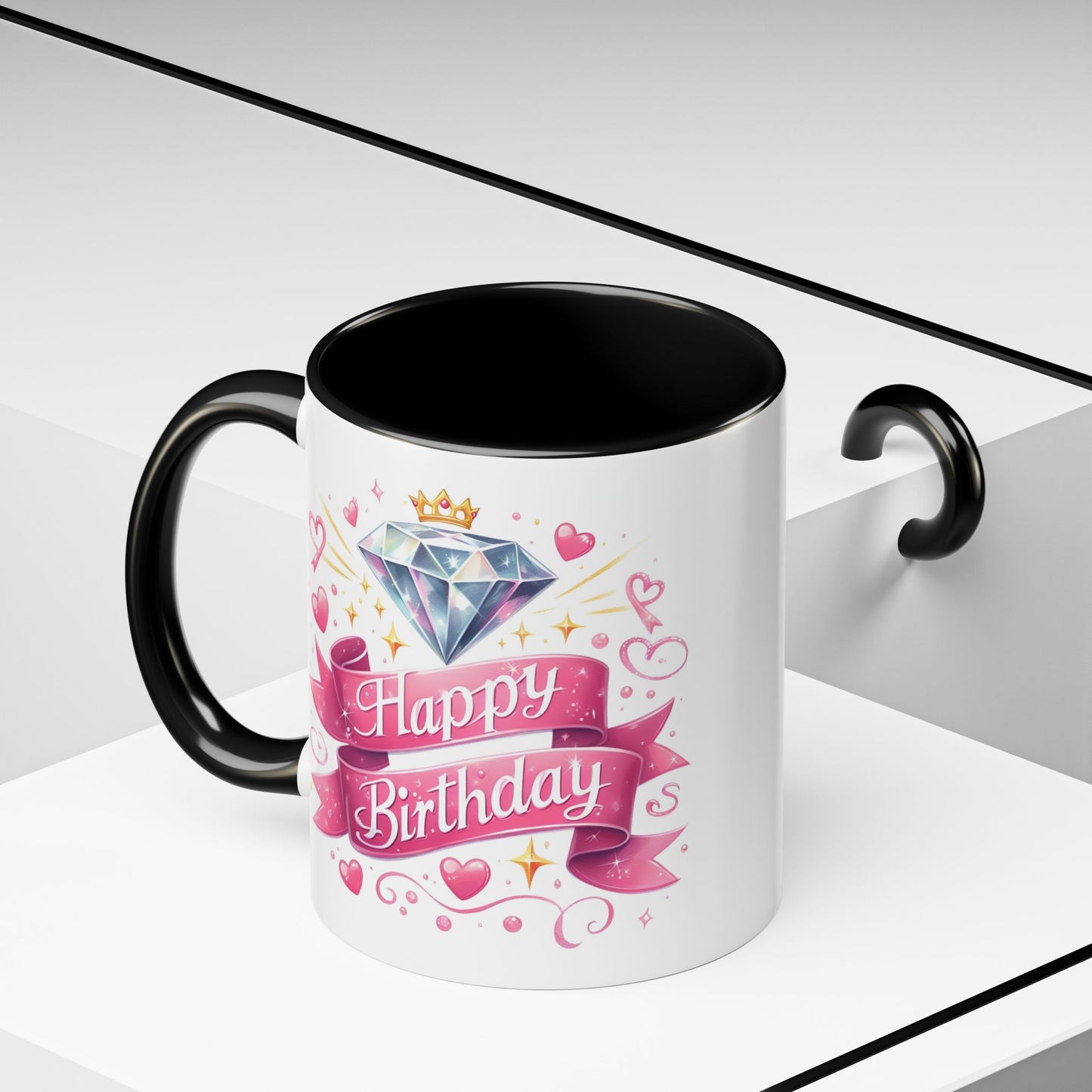 Birthday Mug - Diamond Crown