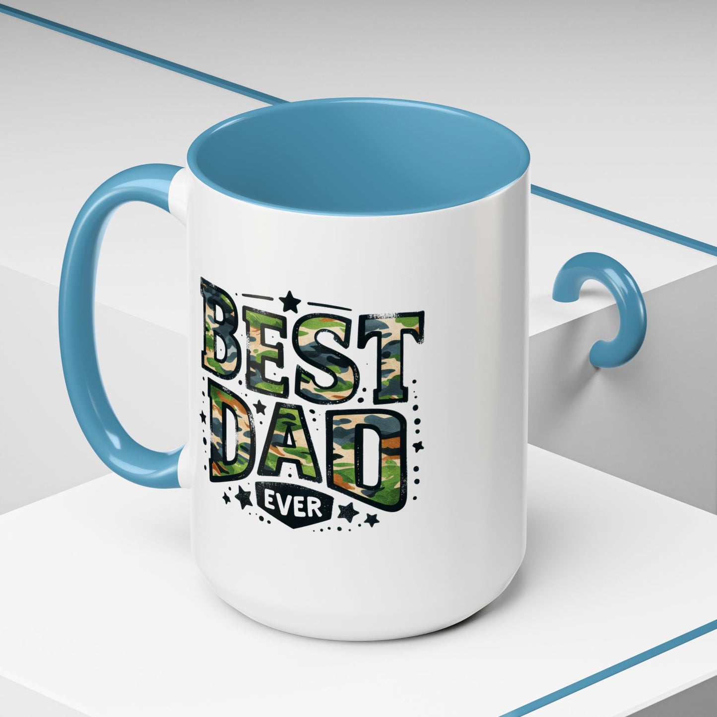 Father's Day Mug - Best Dad Ever Cammo