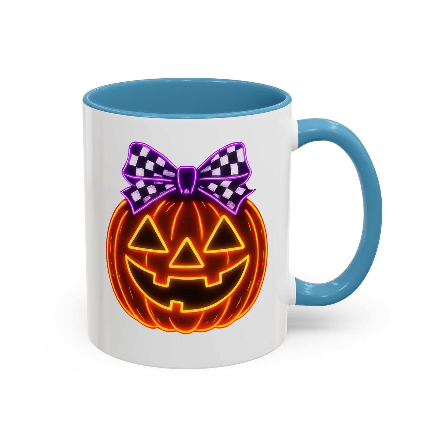 Halloween Mug - Purple Bow's Pumpkin