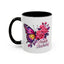 Birthday Mug - Butterfly Flowers