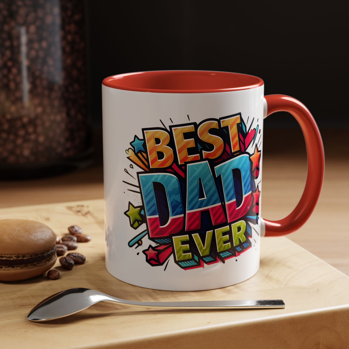 Father's Day Mug - Best Dad Ever Comic