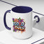 Wellness Mug - Good Vibes Only Graffiti Flowers