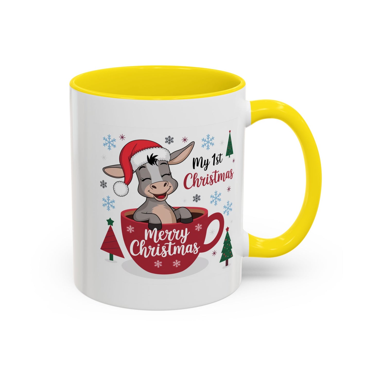 Christmas Mug - My First Christmas Donkey Cup
