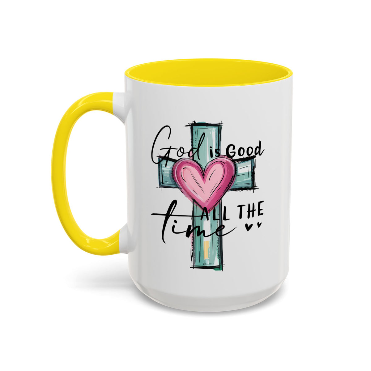 Religious Mug - God Is Good Cross