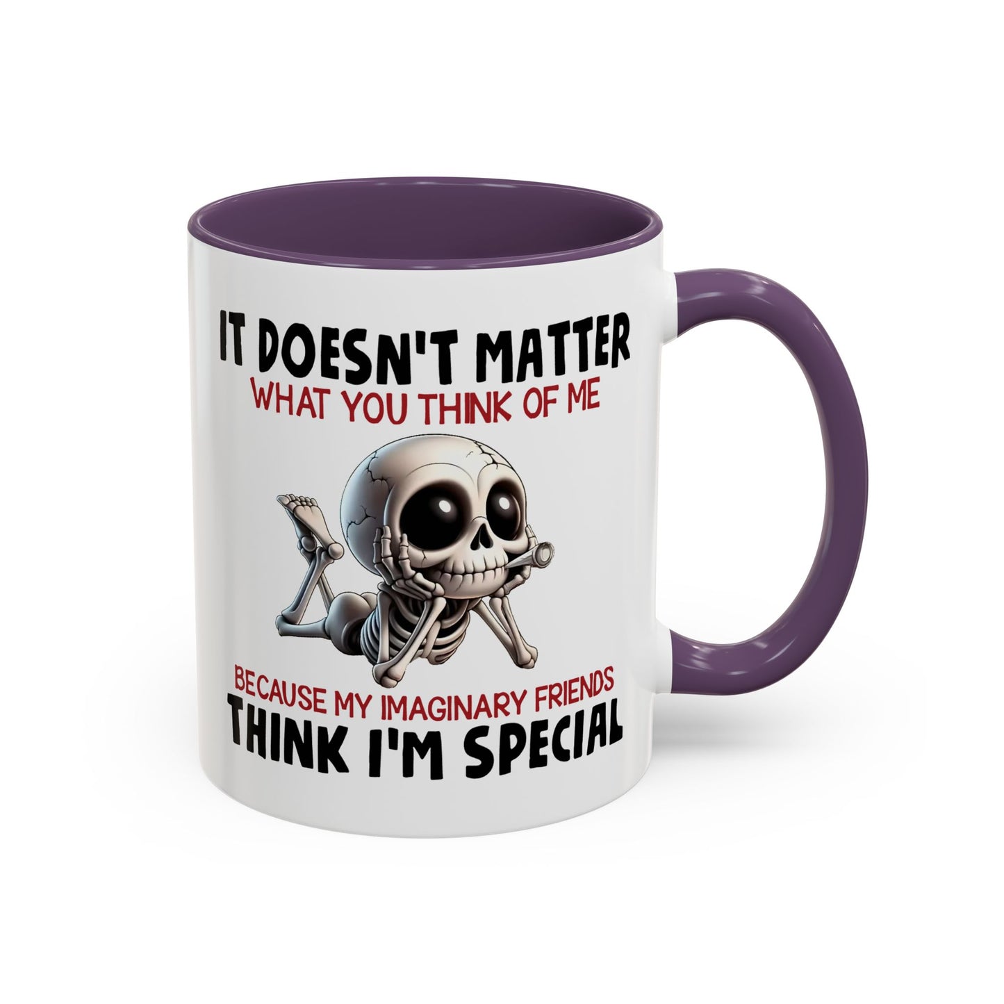 Humor Mug - It Doesn't Matter What You Think of Me