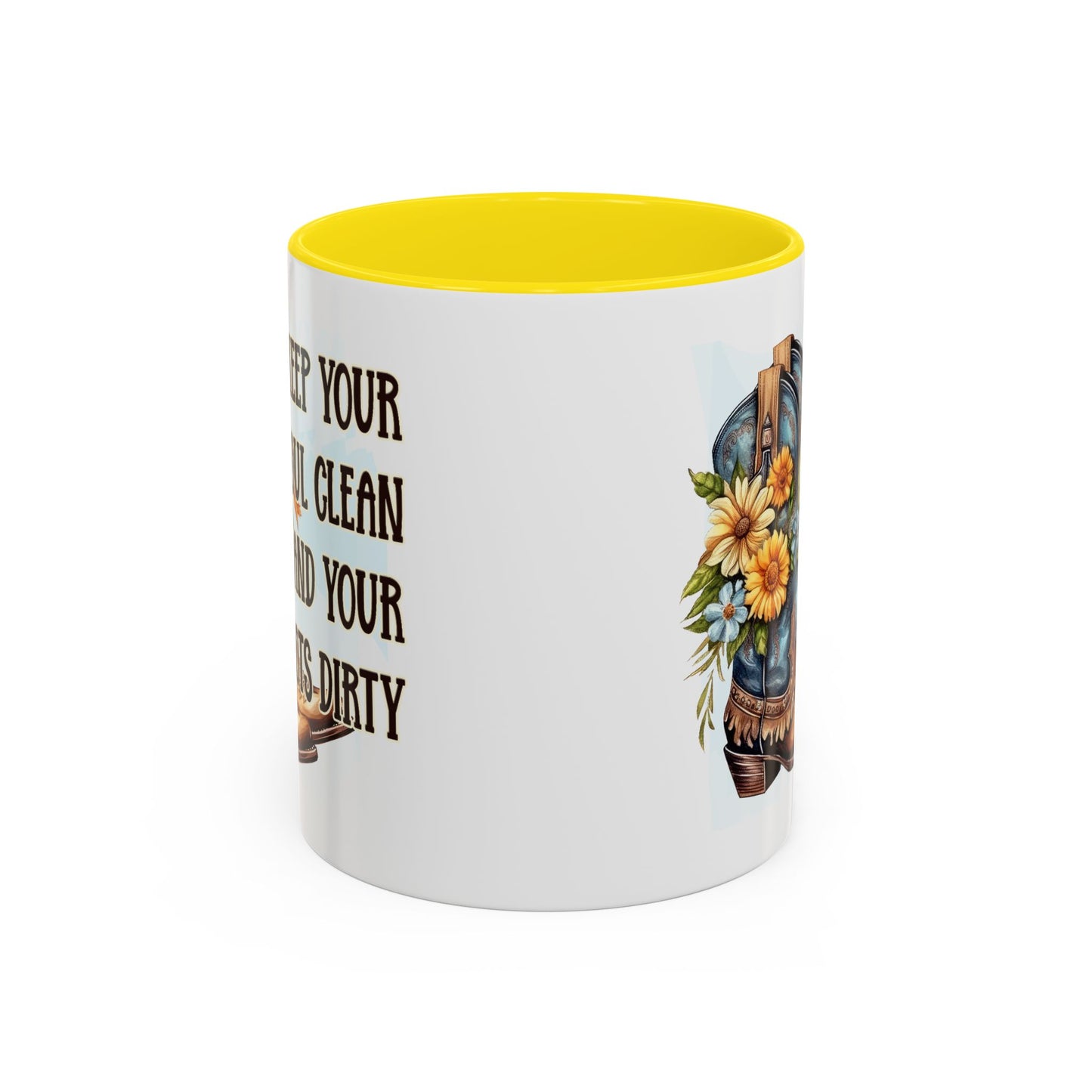 Religious Mug - Keep Your Soul Clean