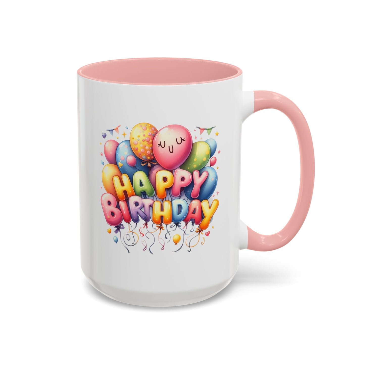 Birthday Mug - Happy Birthday Cute Balloon