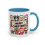 Christmas Mug - Merry Christmas Black Text Cute Animals