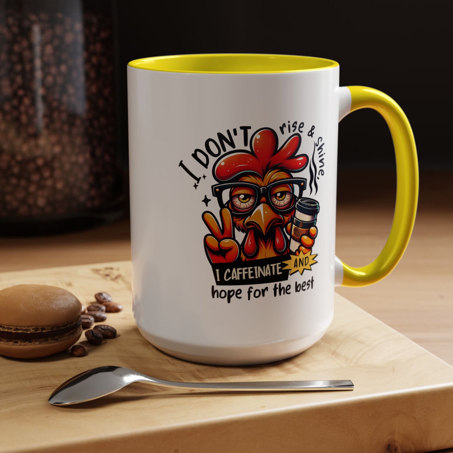 Office Mug - I Don't Rise & Shine