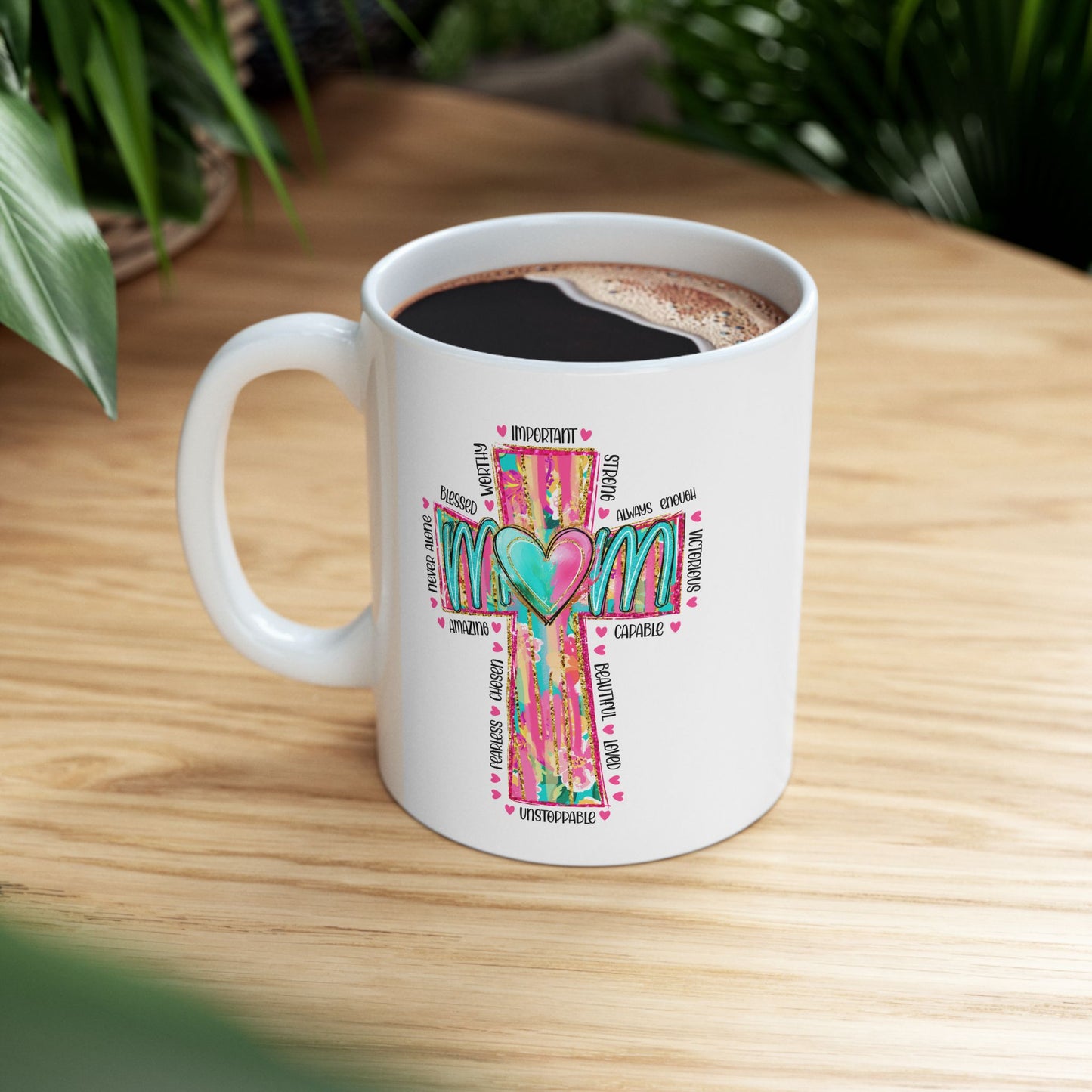 Mother's Day Mug - Mom Cross