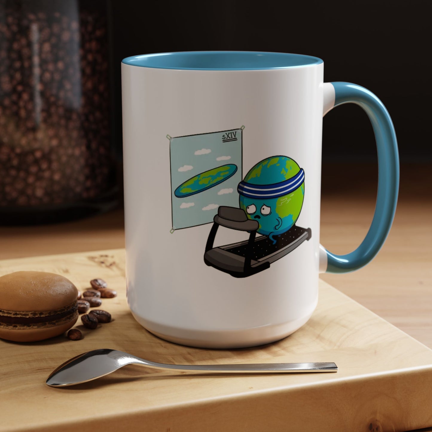 Humor Mug - Exercising Earth