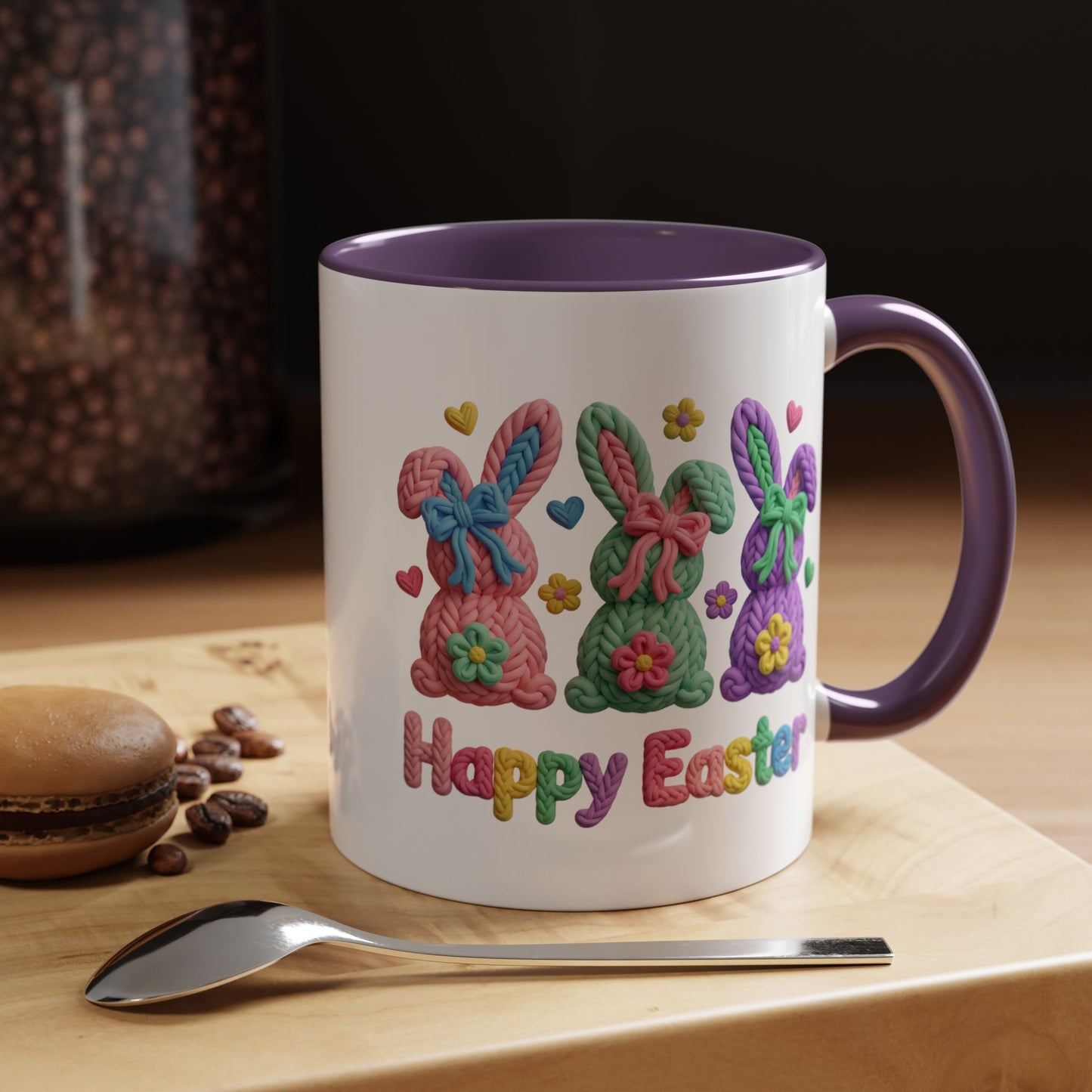 Easter Mug - Crochet Bunnies