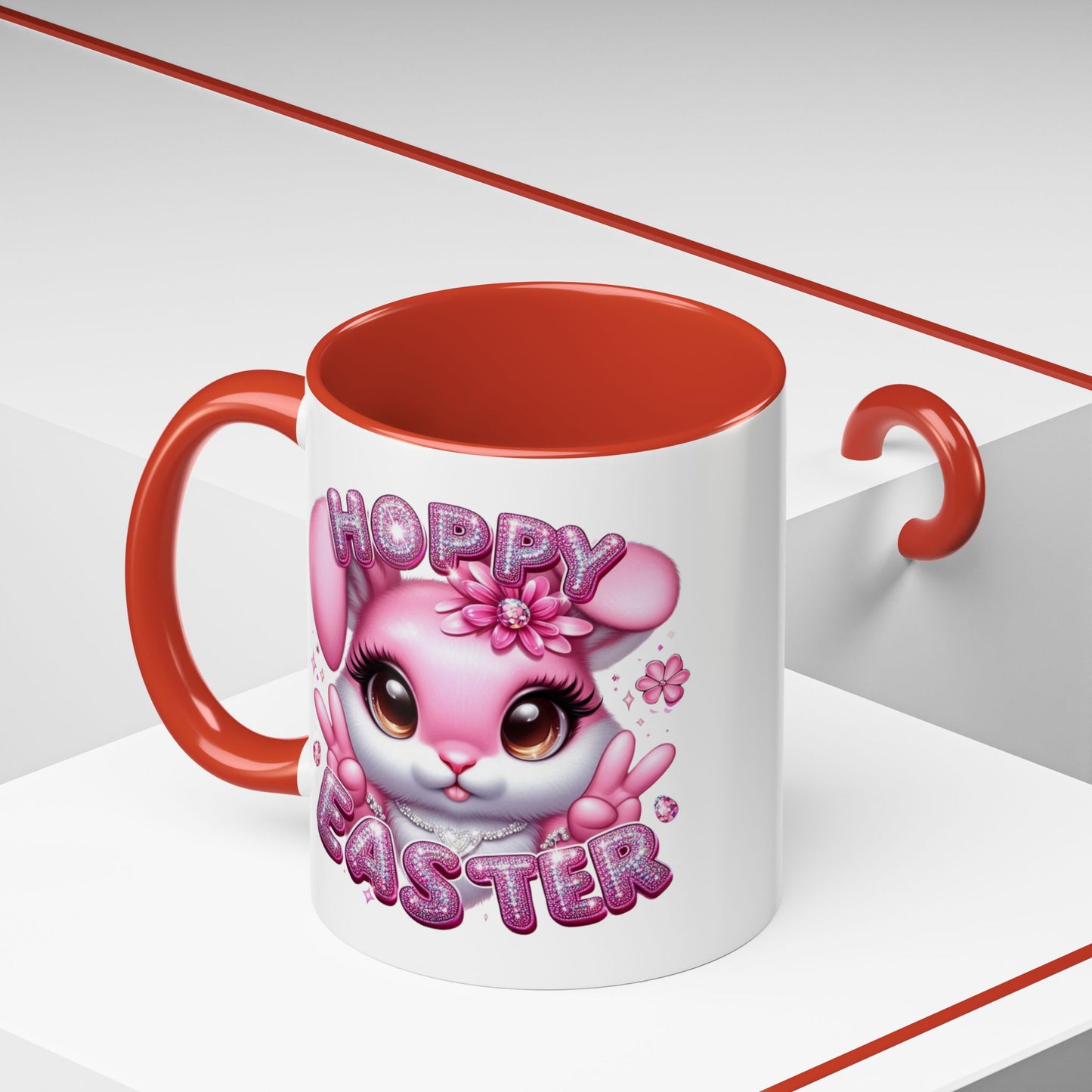 Easter Mug - Rhinestone Bunny