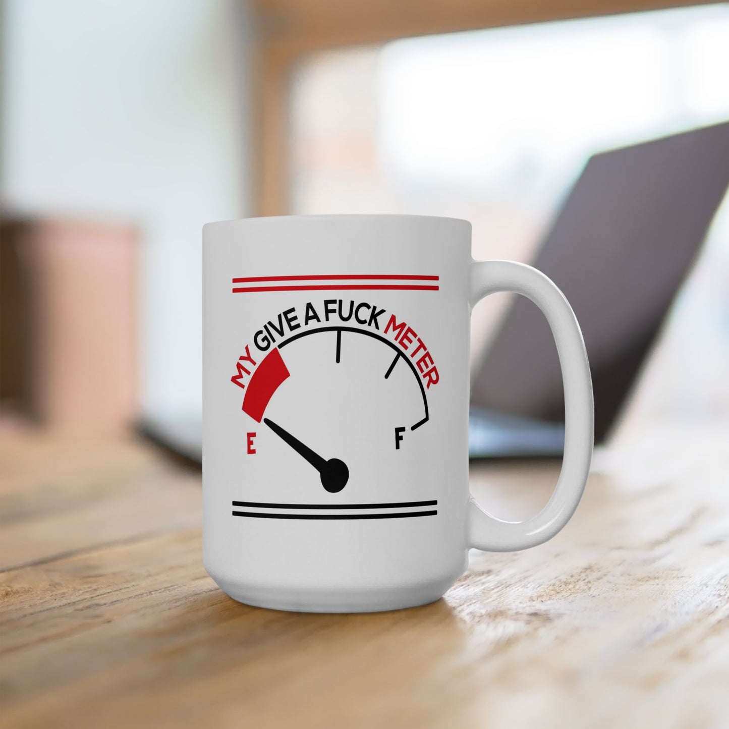Adult Mug - My Give a Fuck Meter