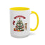 Christmas Mug - Merry Christmas Banner Tree Presents