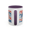 4th of July Mug - Freedom Smiley Face