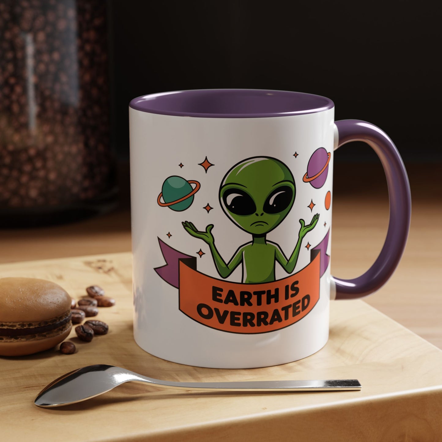 Alien Mug - Earth Is Overrated
