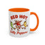Humor Mug - Red Hot Silly Peppers