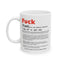Adult Mug - The Word Fuck