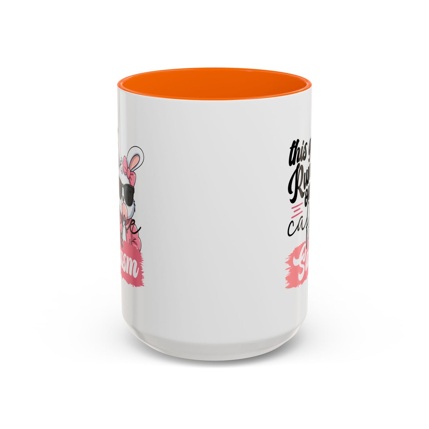Humor Mug - This Girl Runs on Caffeine & Sarcasm