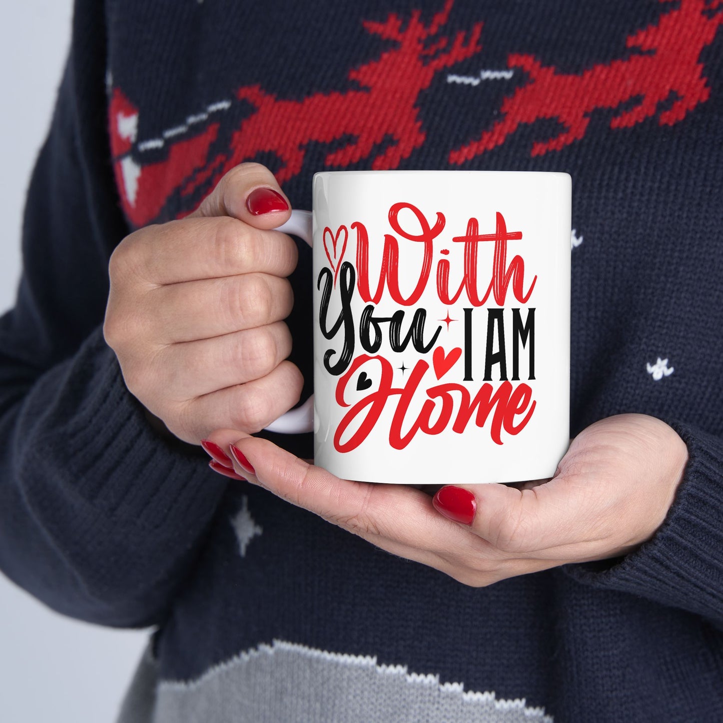 Anniversary Mug - With You I Am Home