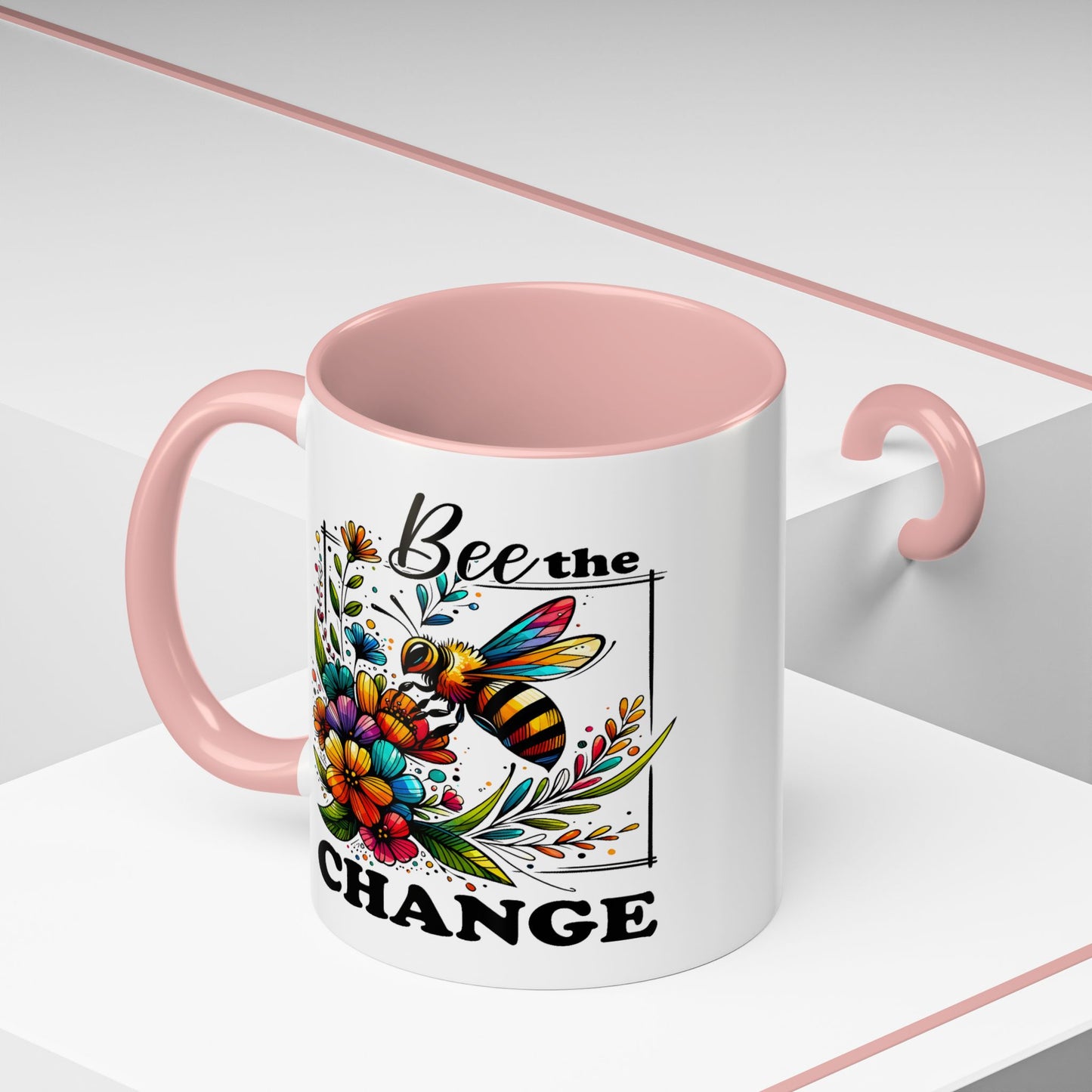 Motivation Mug - Bee The Change