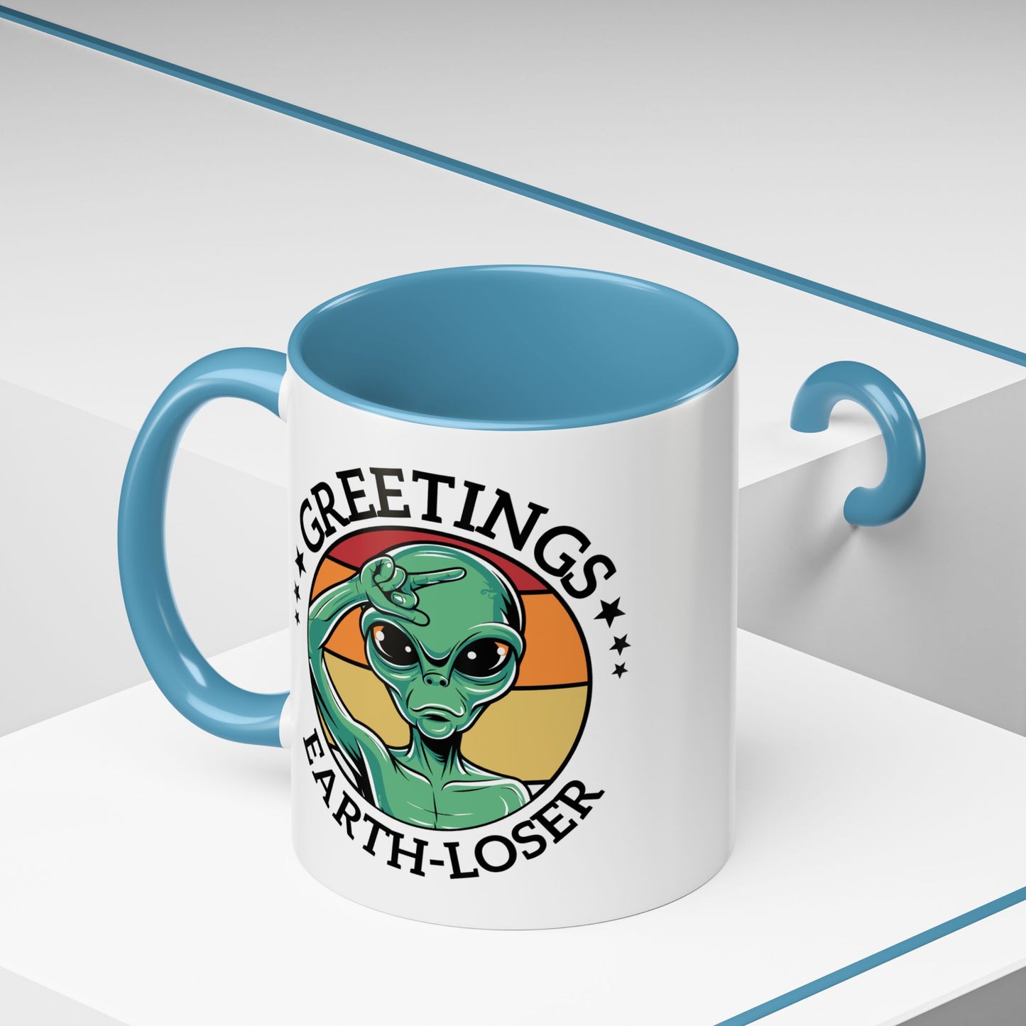 Alien Mug - Greetings Earth-Loser