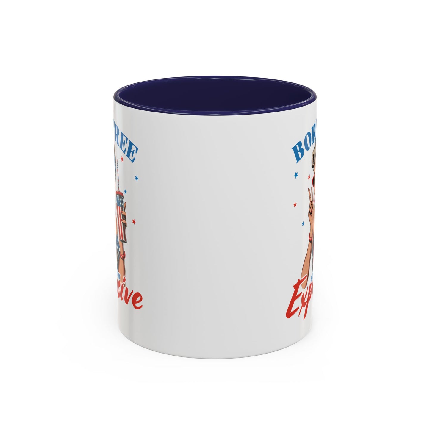 4th of July Mug - Born Free But Now I'm Expensive